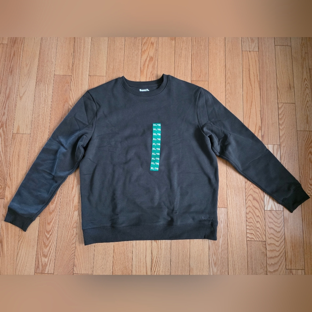 Bench Crewneck Long Sleeve Sweat Shirt, XL, Army Green